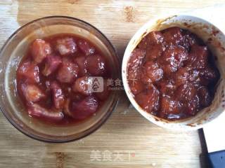 Double Flavor Toothpick Meat (honey Sauce Version & Garlic Spicy Flavor Version) recipe