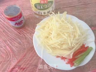 Spicy Potato Shreds recipe