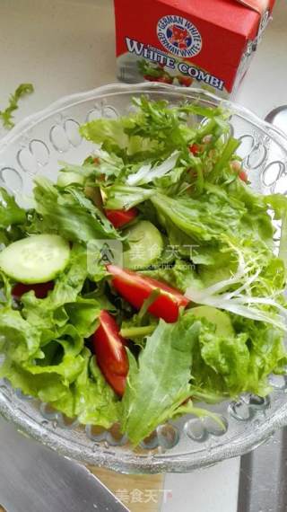 White Cheese Vegetable Salad recipe