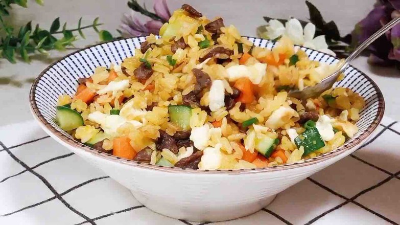 Beef Version of Golden Fried Rice recipe