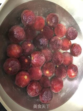 Sweet and Sour Dried Bayberry recipe
