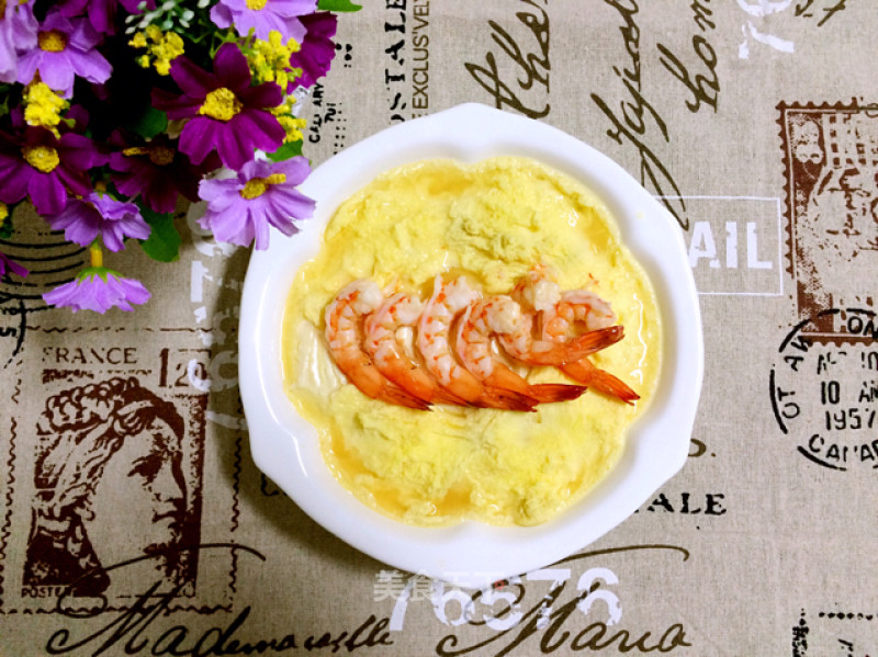 Shrimp, Tofu and Egg Custard recipe