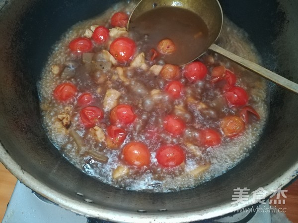 Cherry Tomato Chicken Soup recipe