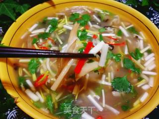 Hot and Sour Tripe Soup recipe