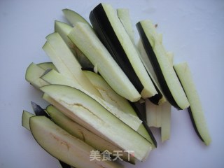 Learning is to Keep Advancing in Groping-stir-fried Eggplant with Garlic and Beans recipe