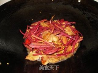 Home-style Stir-fry-fried Bracken with Pork recipe