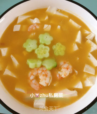 Shrimp Tofu Soup recipe