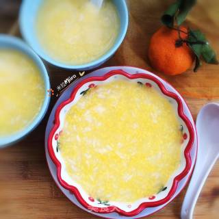 Corn Dust and Glutinous Rice Porridge recipe