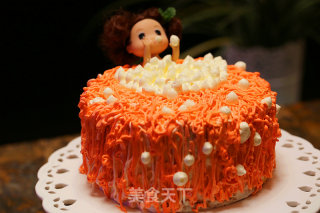 Bathing Doll Cake recipe