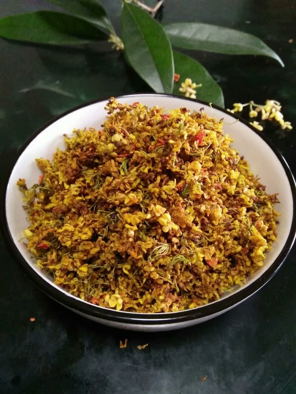 Homemade Dried Osmanthus in The Microwave recipe
