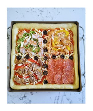 Quadruple Pizza recipe