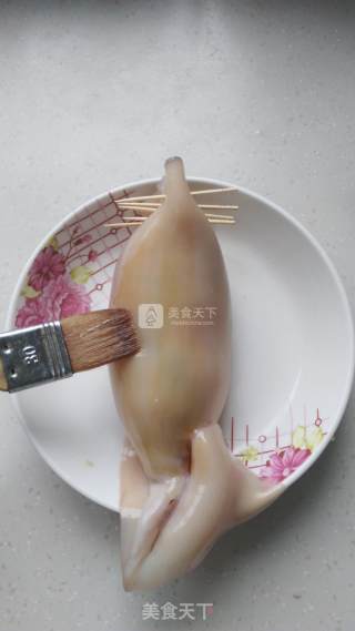 Teriyaki Glutinous Rice Squid Tube recipe