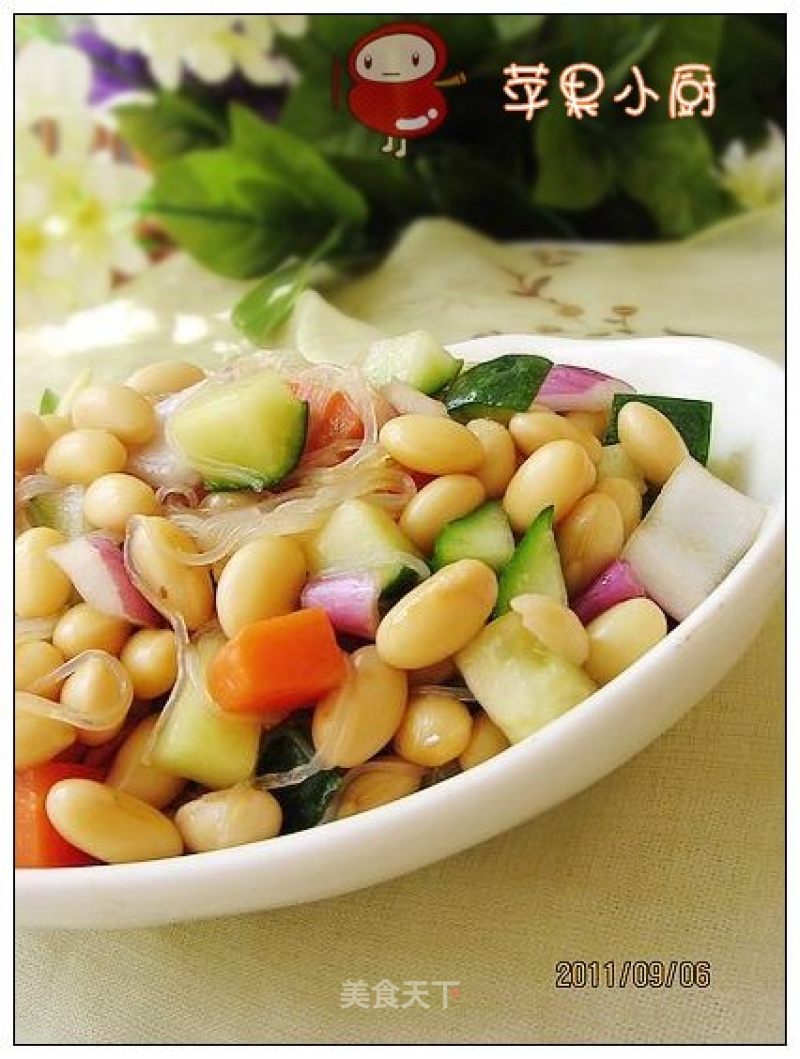 Soy Bean Vermicelli Mixed Vegetables recipe