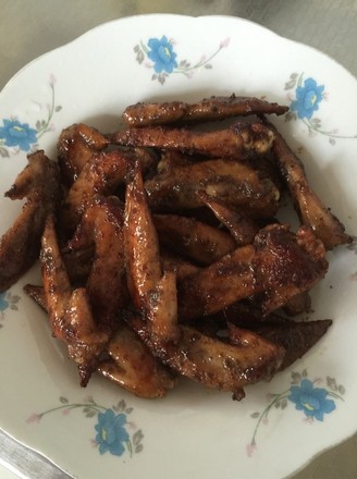 Pan-fried Chicken Wing Tips recipe