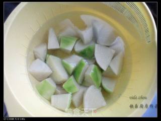Braised Radish with Oyster King Tofu recipe
