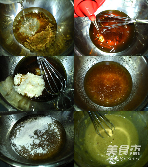 Sesame Brown Sugar and Wine Stuffed Steamed Cake recipe