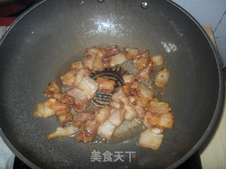 Stir-fried Pork with Bitter Bamboo Shoots recipe