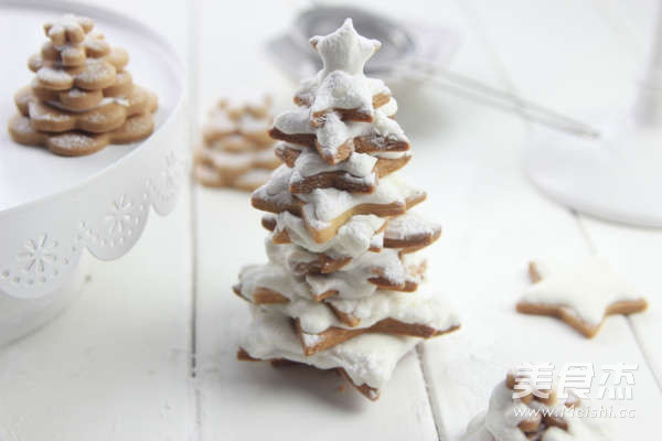Christmas Tree Butter Cookies recipe