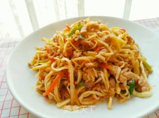 Stir-fried Shredded Pork with Rice White recipe