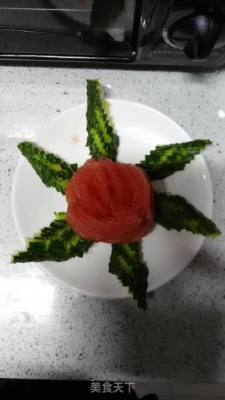 Cucumber Tomatoes recipe