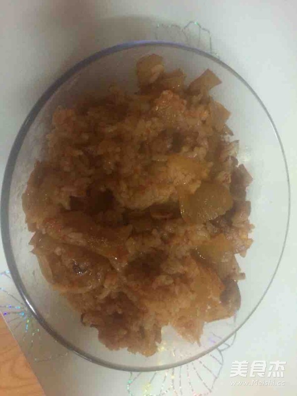 Korean Kimchi Pork Belly Fried Rice recipe
