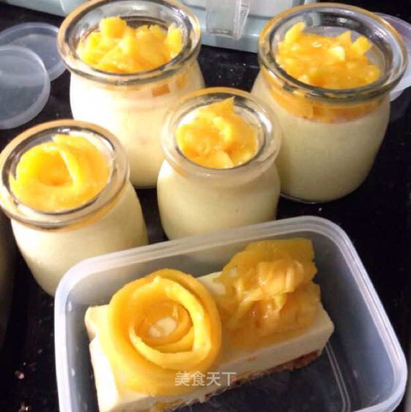 Mango Cheese Mousse recipe