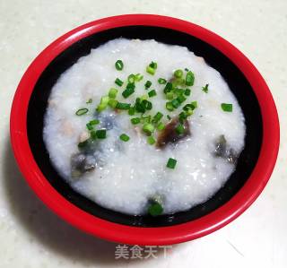 Congee with Preserved Egg and Lean Meat recipe