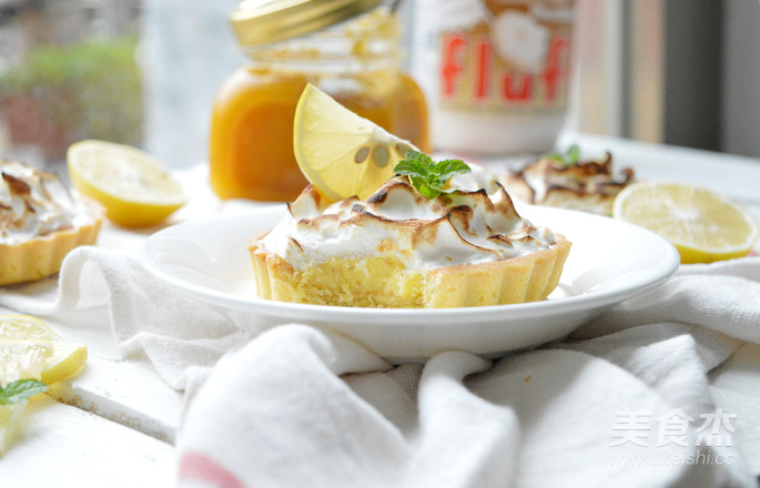 French Lemon Protein Tart recipe