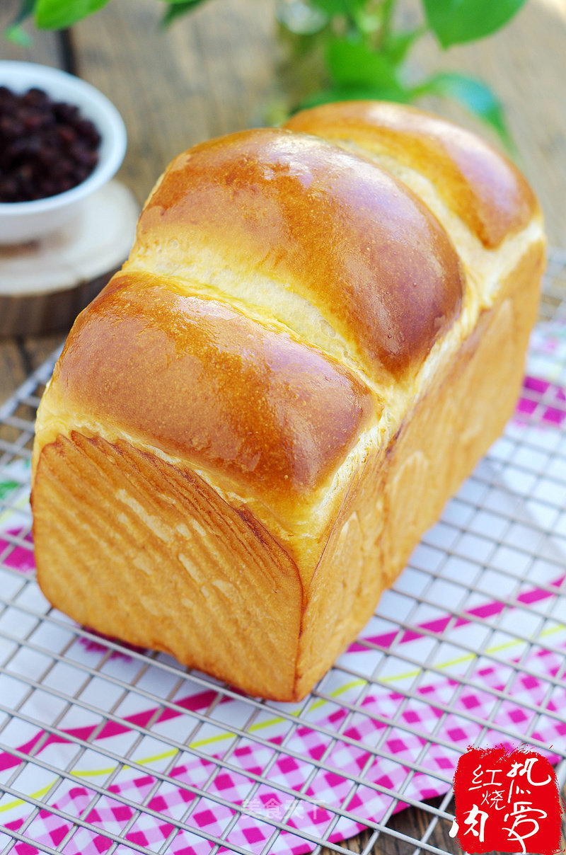 #aca Baking Star Competition# Honey Red Bean Toast recipe