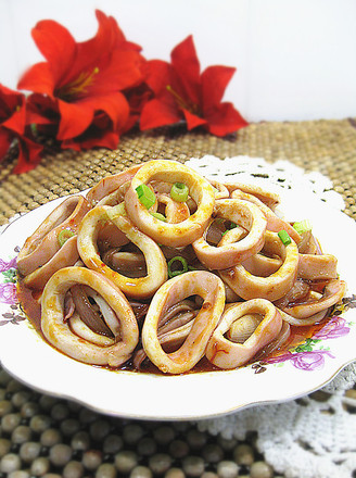 Korean Spicy Fried Squid recipe