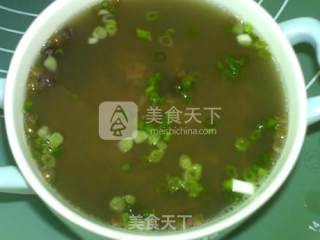 Lean Meat Soup with Red Mung Beans and Scallops recipe