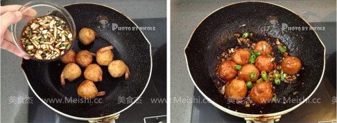 Kung Pao Potato Shrimp Balls recipe