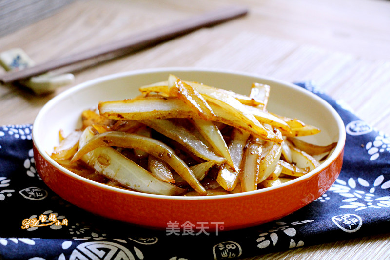 #trust之美# Fried Onions with Cumin recipe