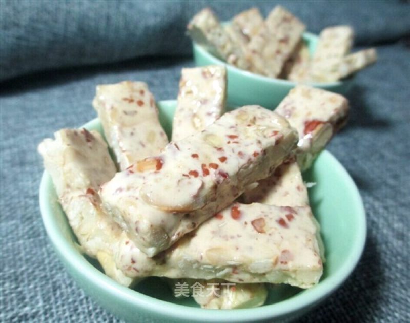 Peanut Nougat is A Super Simple Step, A Dessert that Can be Made without The Oven, So Delicious that You Can’t Stop It recipe