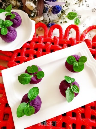 Purple Sweet Potato Tea Towel Twist recipe