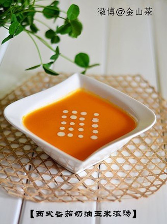 Tomato Cream Corn Soup