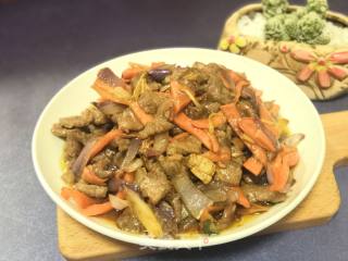 Stir-fried Beef with Carrots recipe