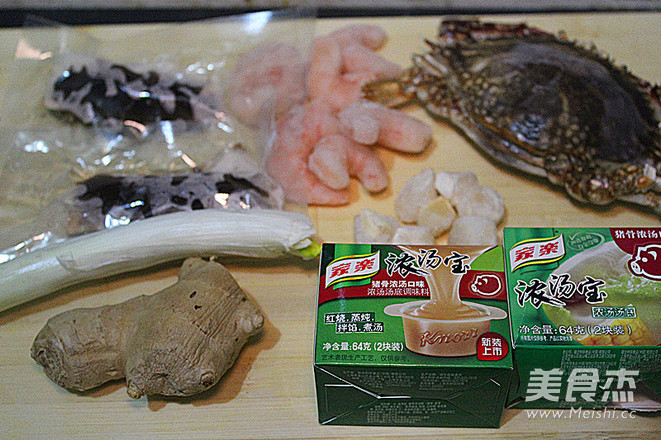 Crab, Cordyceps, Sea Cucumber Soup Pot recipe