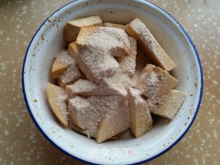 Steamed Taro with Flour recipe