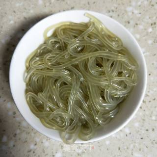 Braised Vermicelli with Minced Meat and Tempeh recipe