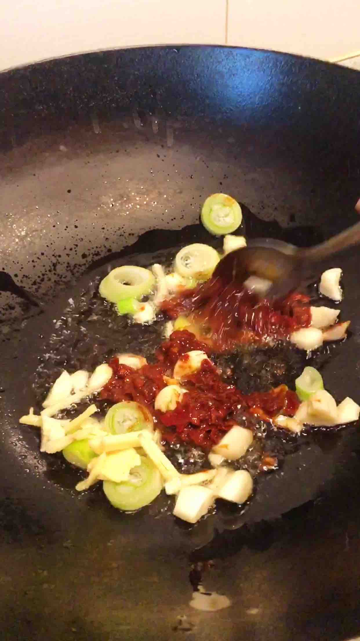 Spicy Scallop Meat recipe