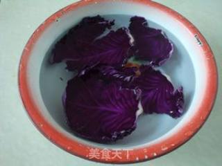 Purple Cabbage Mixed with Potato Shreds recipe