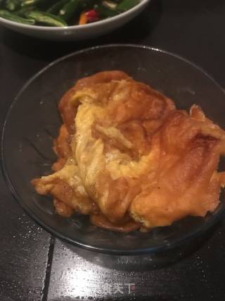 Scrambled Eggs with Leek recipe