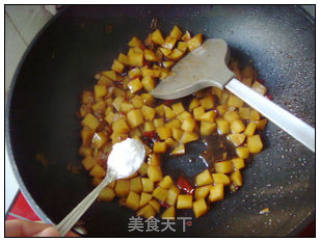 Spicy Diced Potatoes. recipe