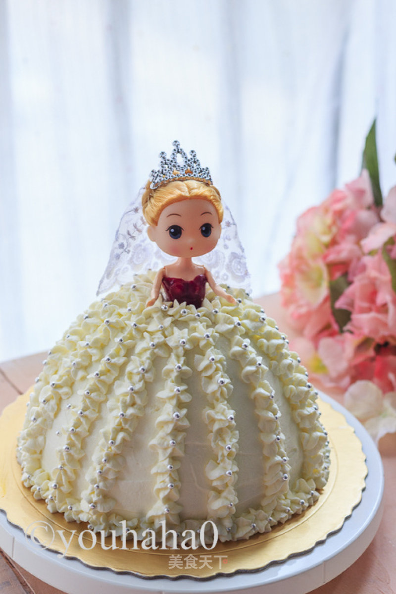 #柏翠大赛#barbie Princess Cake recipe