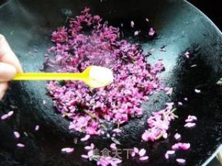 Love The Pink Color-amaranth Fried Rice recipe