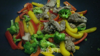 Bell Pepper Duck Cold Noodle recipe