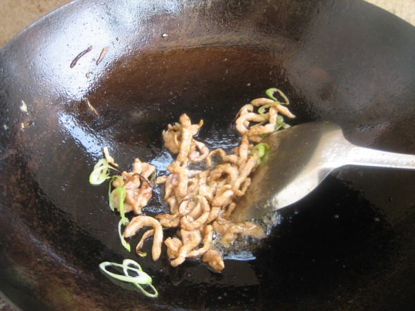 Fried Yuba with Black Fungus recipe