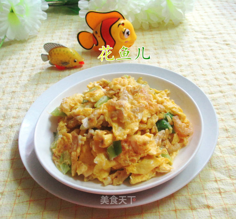 Fried Duck Eggs with Green Onions recipe