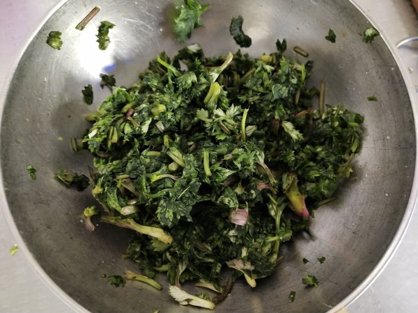 Mugwort Omelette recipe